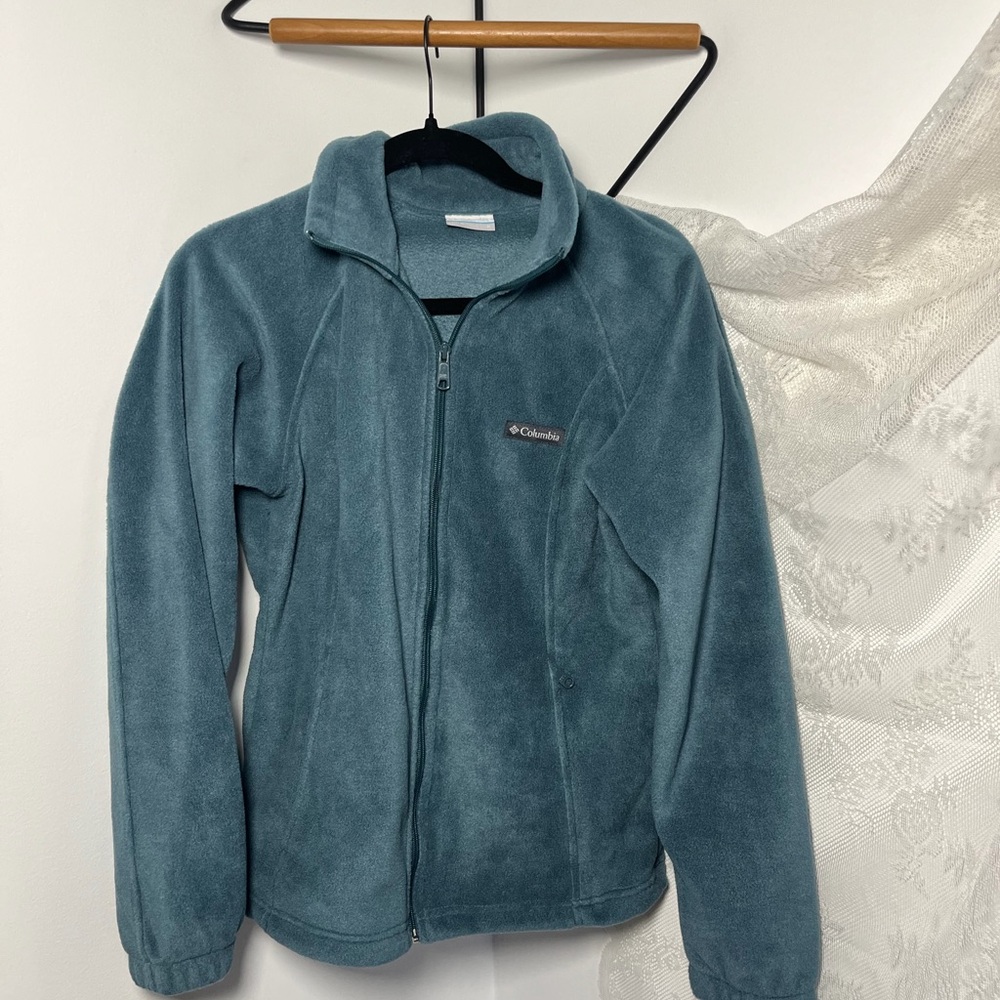 Columbia Blue Benton Springs Full Zip Fleece Jacket